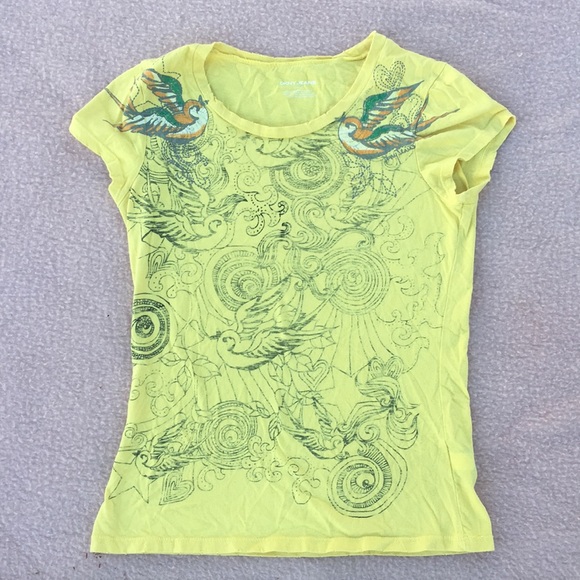 DKNY Jeans Hummingbird Shirt - Picture 1 of 3